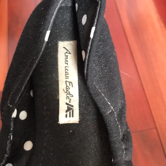 American Eagle Black Peep toe flats - Picture 4 of 7